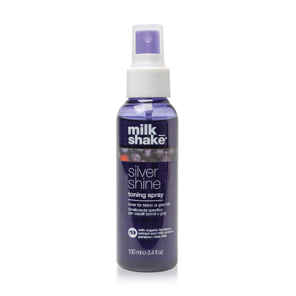 Тонувальний спрей milk_shake Silver Shine Toning Spray для світлого та сивого волосся, 100 мл